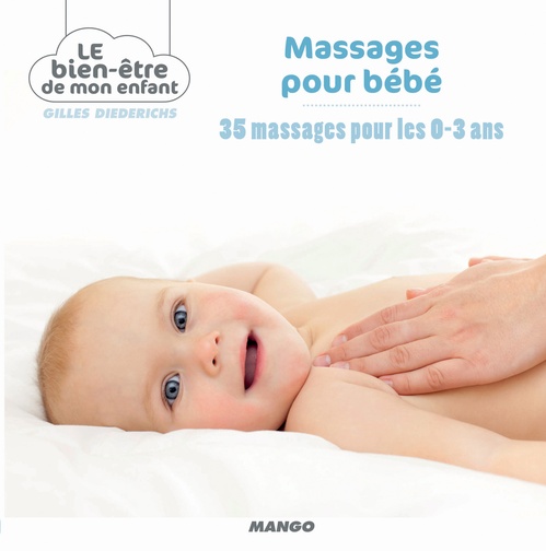 Couverture ebook de Massages pour bébé, de Gilles Diederichs
