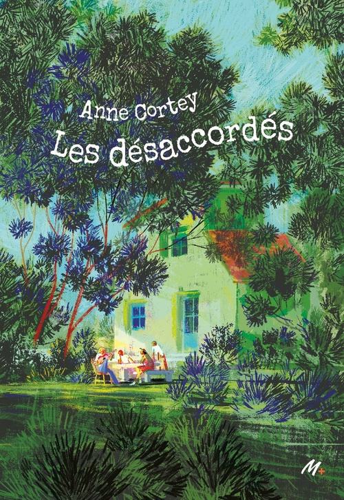 Couverture ebook de Les désaccordés, de Anne Cortey, Cyril Pedrosa