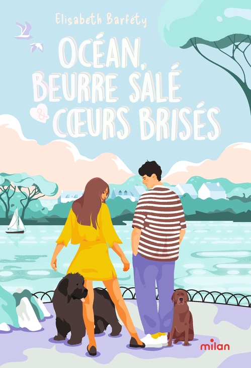 ebook cover of Océan, beurre salé & coeurs brisés, by Elizabeth Barfety
