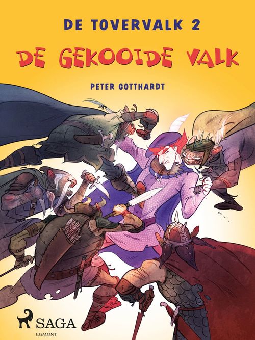 ebook cover of De tovervalk 2 - De gekooide valk, by Peter Gotthardt
