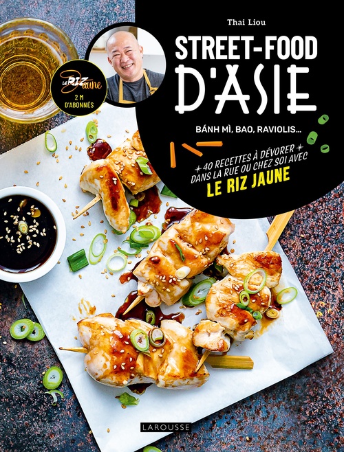 Couverture ebook de Street food d'Asie, de Thai King Liou