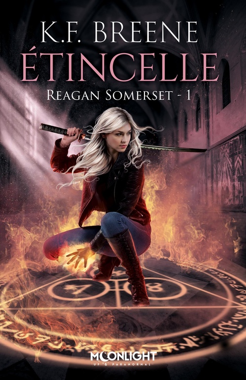 Couverture ebook de Étincelle, de K.F. Breene