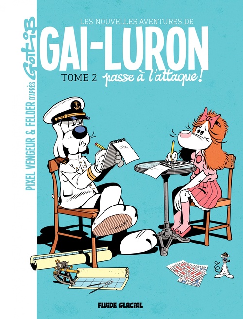 ebook cover of Les nouvelles aventures de Gai-Luron - Tome 2, by Frédéric Felder, Pixel vengeur