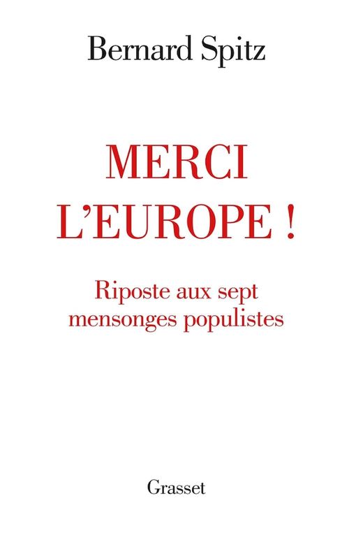 ebook cover of Merci l'Europe !, by Bernard Spitz