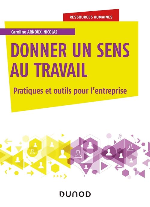 ebook cover of Donner un sens au travail, by Caroline Arnoux-Nicolas