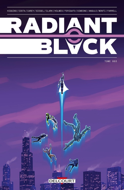 ebook cover of Radiant Black T03, by Kyle Higgins
