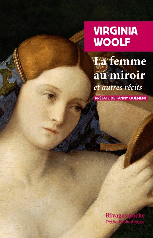 ebook cover of La femme au miroir, by Virginia Woolf