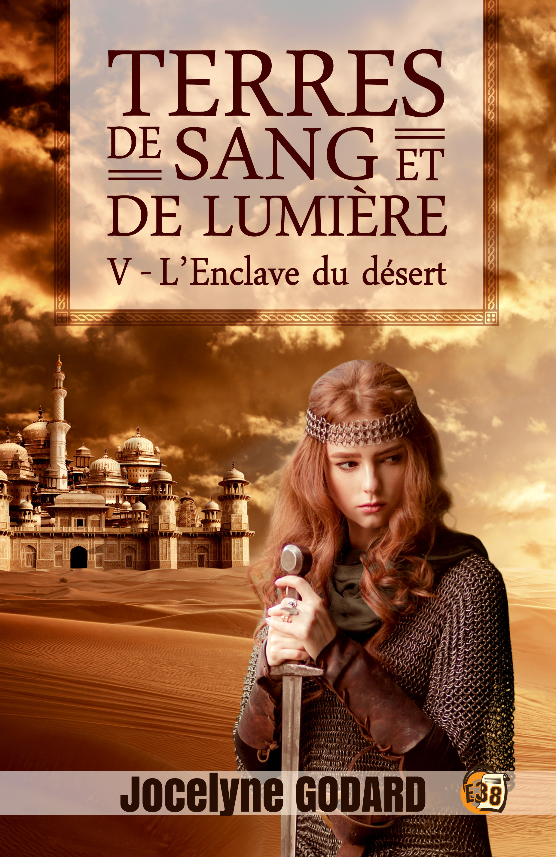 ebook cover of L'Enclave du désert, by Jocelyne Godard