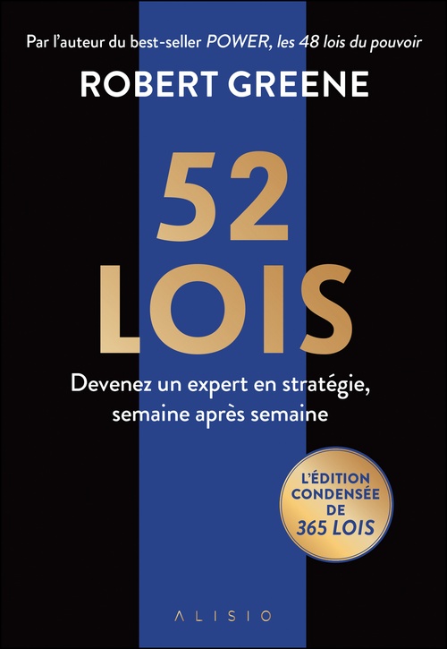 Couverture ebook de 52 lois, de Robert Greene