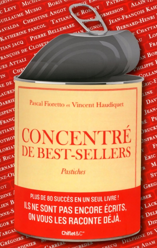 ebook cover of Concentré de best-sellers, by Pascal Fioretto, Vincent Haudiquet