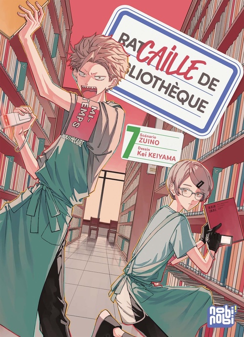 Couverture ebook de Racaille de bibliothèque T07, de Zuino, Kei Keiyama