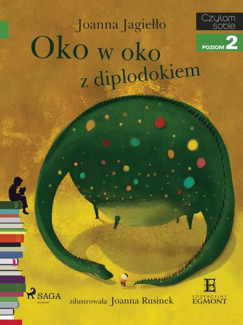 Couverture ebook de Oko w oko z diplodokiem, de Joanna Jagiello