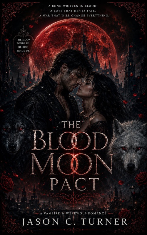 Couverture ebook de THE BLOOD MOON PACT, de Jason C. Turner
