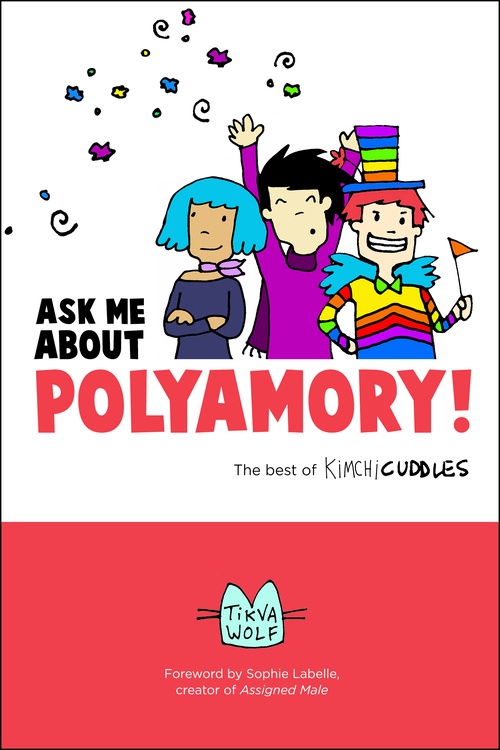 Couverture ebook de Ask Me About Polyamory, de Tikva Wolf