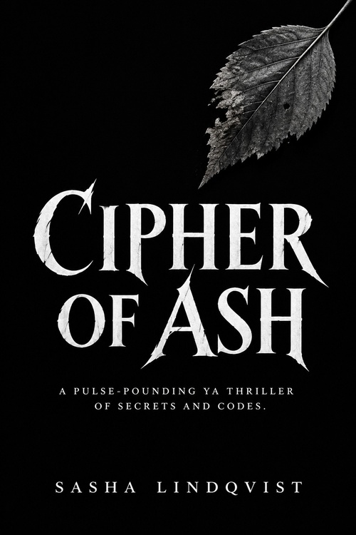 Couverture ebook de Cipher of Ash, de Sasha Lindqvist