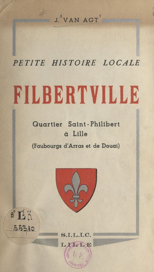 ebook cover of Petite histoire locale, Filbertville, by Jean Van Agt