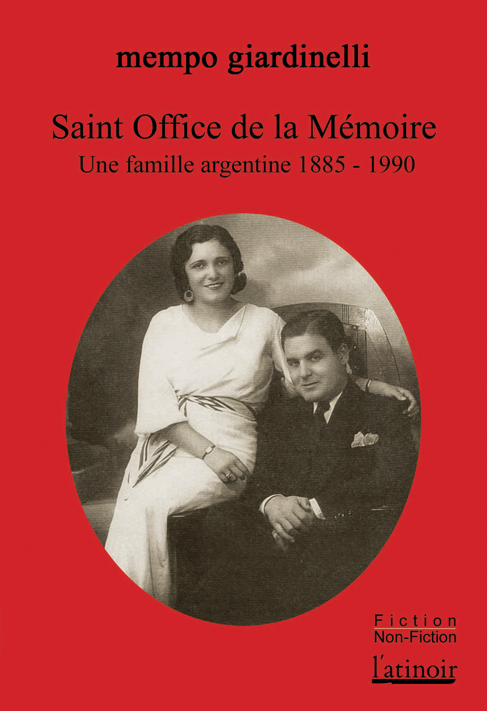 ebook cover of Saint Office de la Mémoire, by Mempo Giardinelli