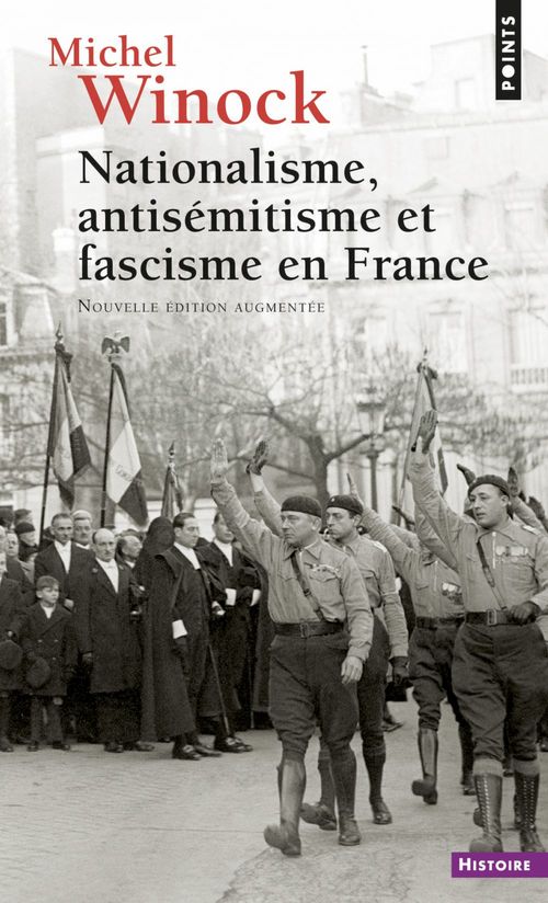 Couverture ebook de Nationalisme, Antisémitisme et Fascisme en France, de Michel Winock