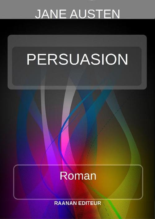 Couverture ebook de PERSUASION, de Jane Austen