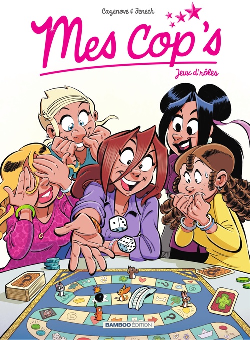 Couverture ebook de Mes Cop's - Tome 16 - Jeux d'rôles, de Christophe Cazenove