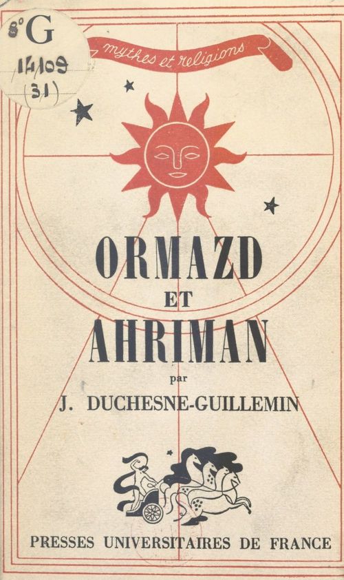 ebook cover of Ormazd et Ahriman, by Jacques Duchesne-Guillemin