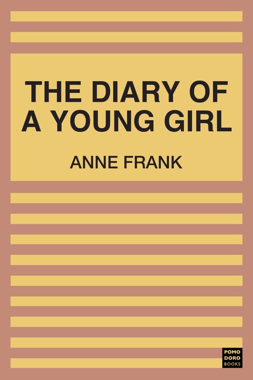 ebook cover of The Diary of a Young Girl, by Anne Frank