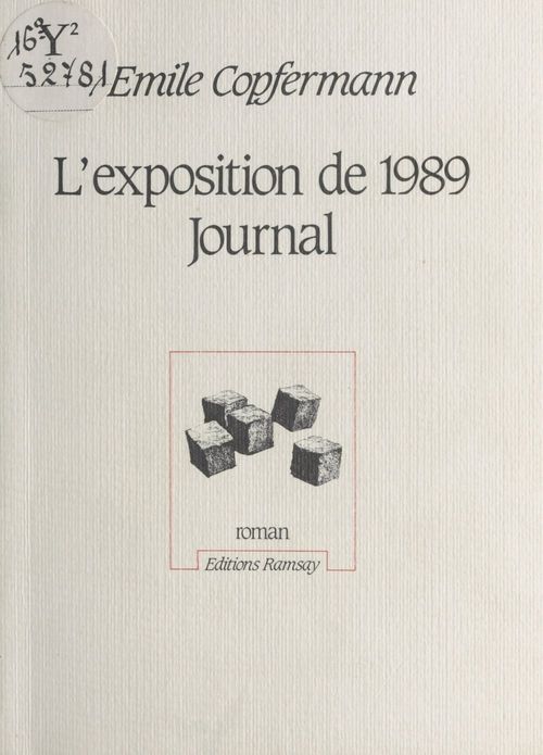 Couverture ebook de L'Exposition de 1989, de Emile Copfermann