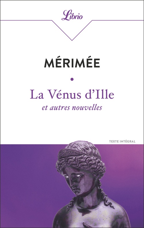 Couverture ebook de La Vénus d'Ille et autres nouvelles, de Prosper Mérimée