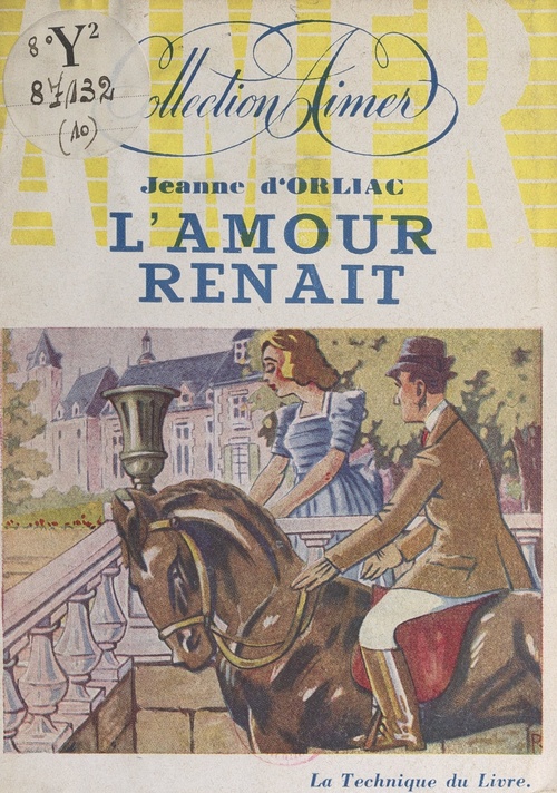 ebook cover of L'amour renaît, by Jeanne D'Orliac