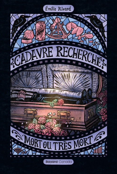 ebook cover of Cadavre recherché, mort ou très mort, by Émilie Rivard