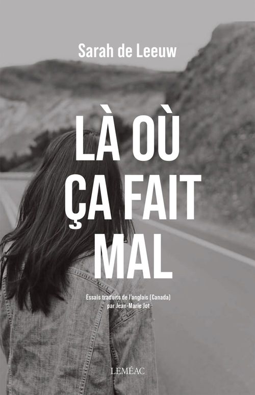ebook cover of Là où ça fait mal, by Sarah De Leeuw
