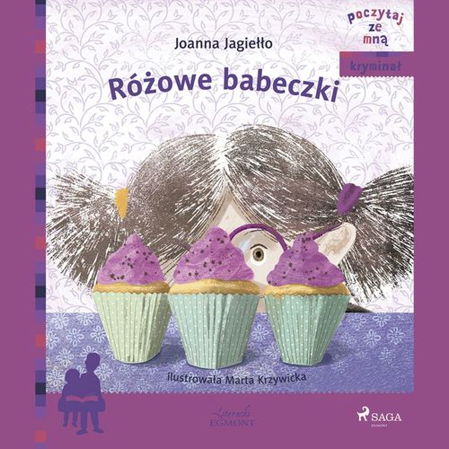 audiobook cover of Rózowe babeczki, by Joanna Jagiello
