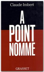 Couverture ebook de A point nommé, de Claude Imbert