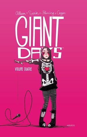 Couverture ebook de Giant Days T4, de John Allison, Lissa Treiman