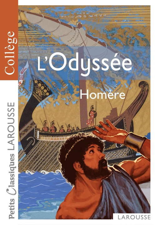 Couverture ebook de L'Odyssée, de Homère