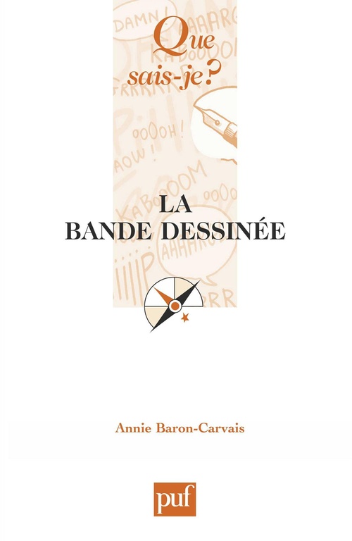 Couverture ebook de La bande dessinée, de Annie Baron-carvais
