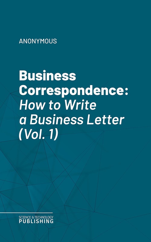 ebook cover of Business Correspondence, by Anonymous
