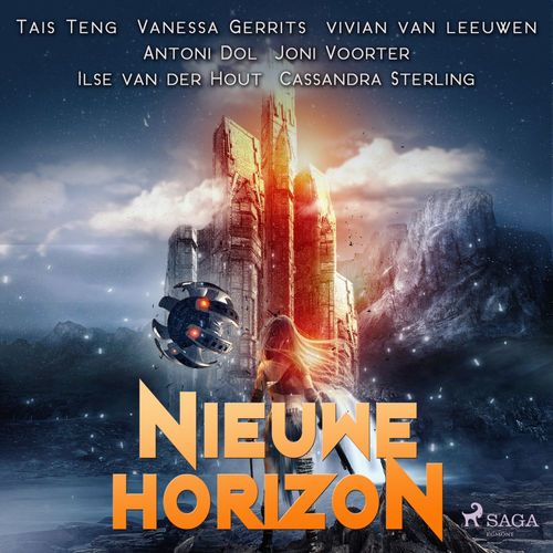 Couverture audiobook de Nieuwe horizon, de Antoni Dol, Cassandra Sterling, Ilse Van Der Hout, Joni Voorter, Tais Teng, Vanessa Gerrits, Vivian Van Leeuwen