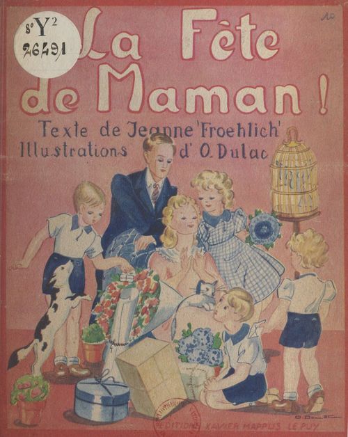 ebook cover of La fête de maman !, by Jeanne Froehlich