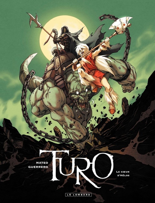 Couverture ebook de Turo - Tome 2 - Le Coeur d'Helos, de Mateo Guerrero