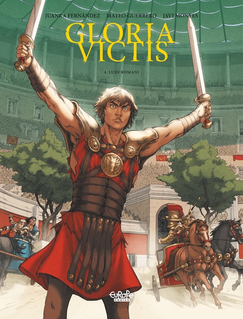 ebook cover of Gloria Victis - Volume 4 - Ludi Romani, by Juanra Fernandez