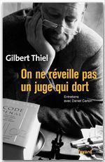 ebook cover of On ne réveille pas un juge qui dort, by Gilbert Thiel
