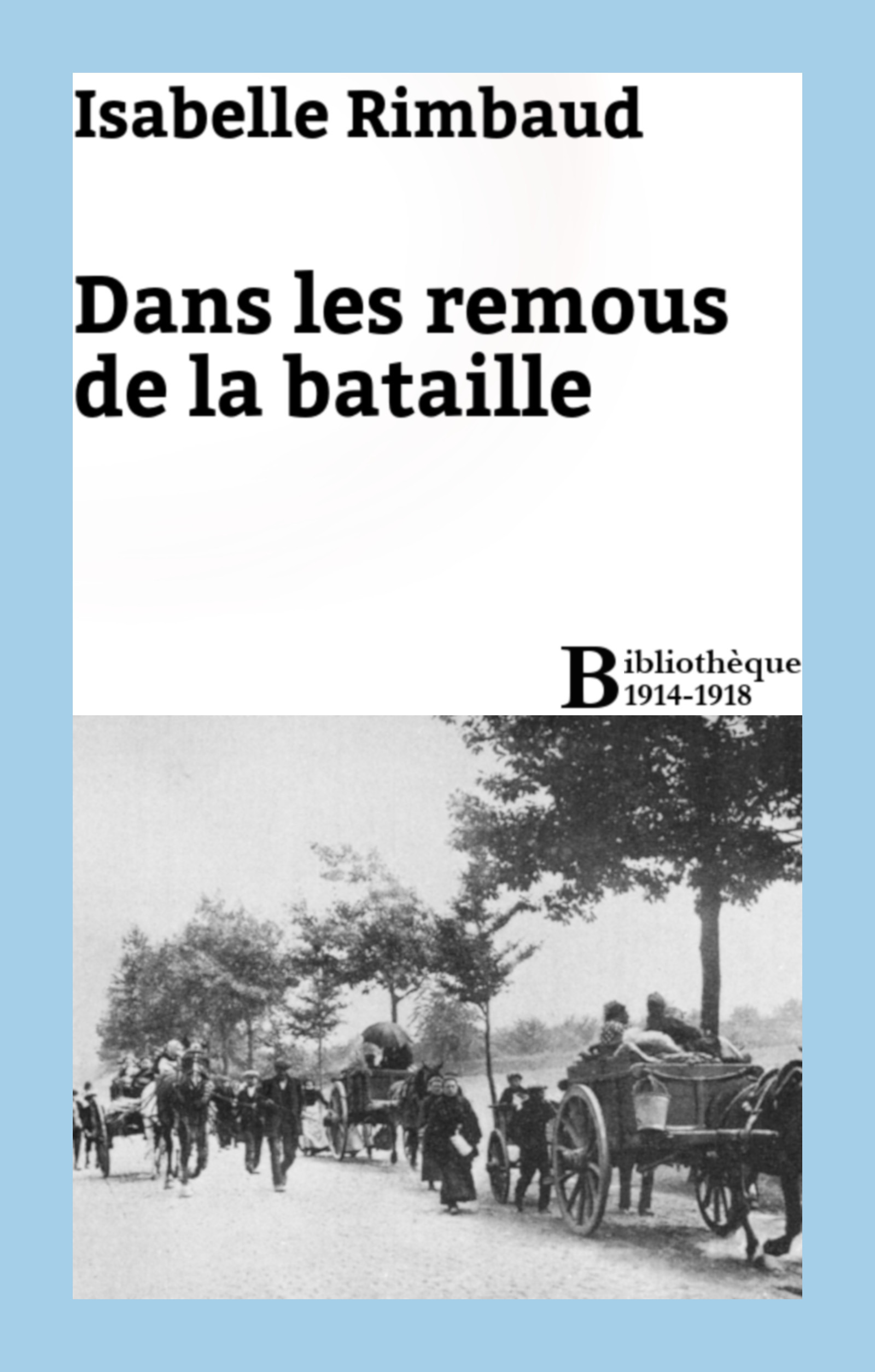 ebook cover of Dans les remous de la bataille, by Isabelle Rimbaud
