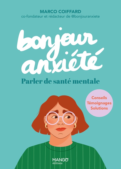 Couverture ebook de Bonjour anxiété, de Marco Coiffard de Bonjour anxiété