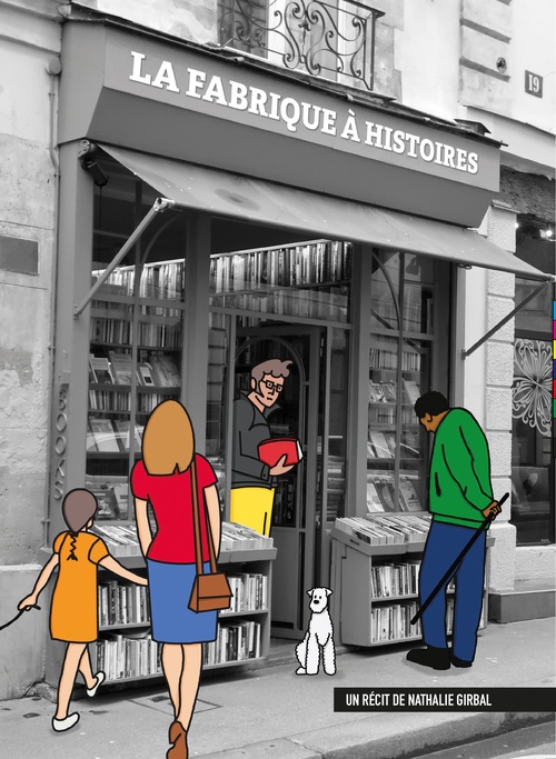 Couverture ebook de La fabrique à histoires, de Nathalie Girbal