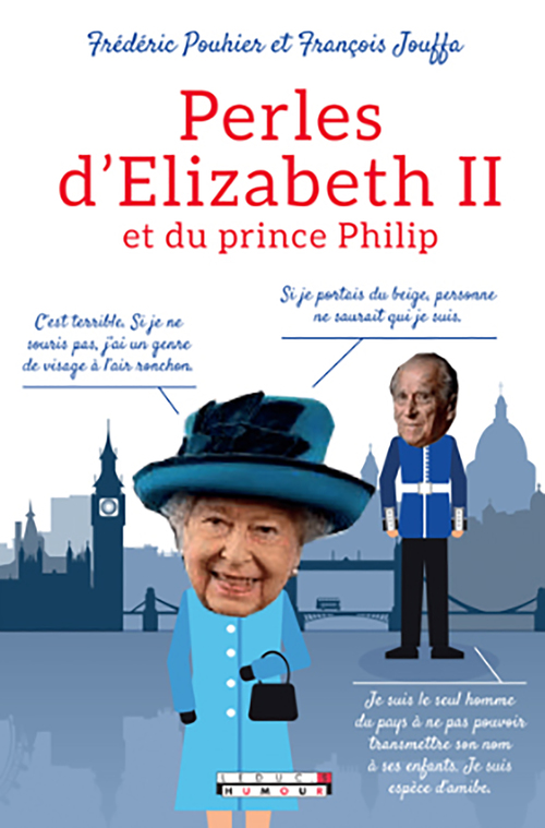 Couverture ebook de Perles d´Elizabeth II et du prince Philip, de Susie Jouffa, Frédéric Pouhier