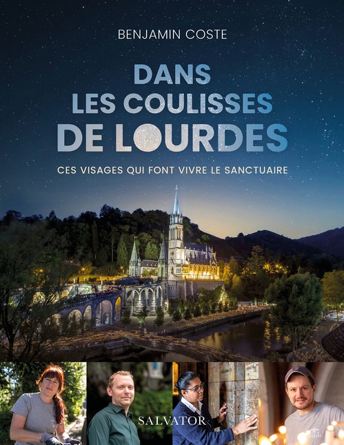 ebook cover of Dans les coulisses de Lourdes, by Benjamin Coste