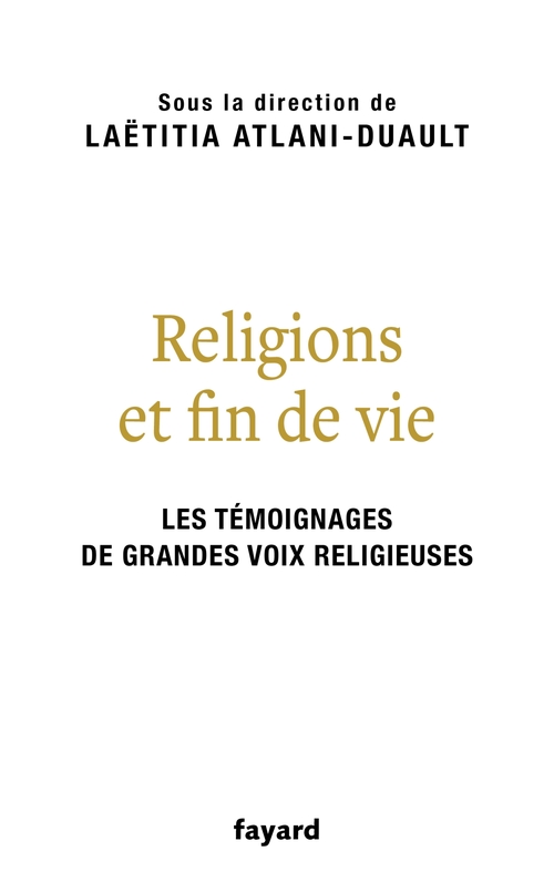 ebook cover of Religions et fin de vie, by Collectif, Laetitia Atlani-duault