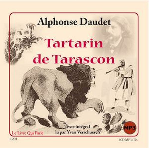Couverture audiobook de Tartarin de Tarascon, de Alphonse Daudet, Yvan Verschueren