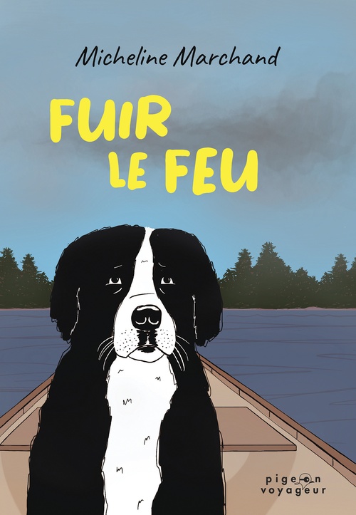 ebook cover of Fuir le feu, by Micheline Marchand